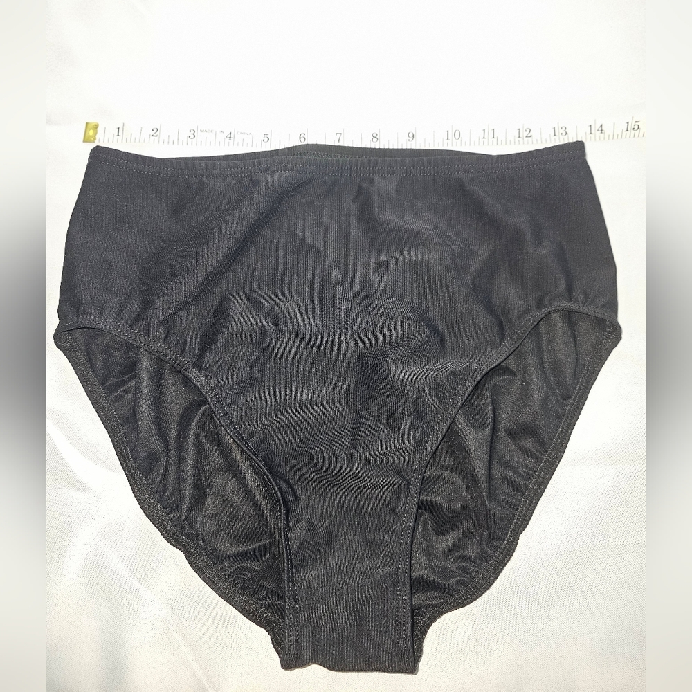 Black Girls' High-Waist Swim Bottoms